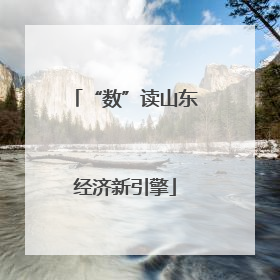 “数”读山东经济新引擎
