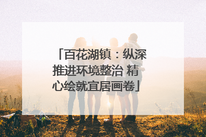 百花湖镇：纵深推进环境整治 精心绘就宜居画卷