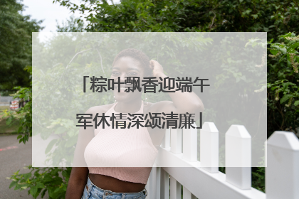 粽叶飘香迎端午 军休情深颂清廉
