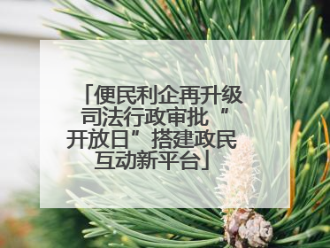 便民利企再升级 司法行政审批“开放日”搭建政民互动新平台