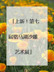 上新！第七届骆马湖沙雕艺术展