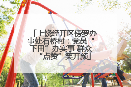 上饶经开区傍罗办事处石桥村：党员“下田”办实事 群众“点赞”笑开颜