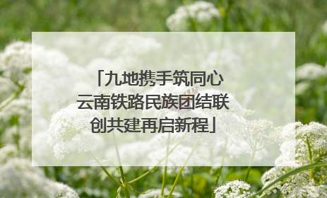 九地携手筑同心 云南铁路民族团结联创共建再启新程
