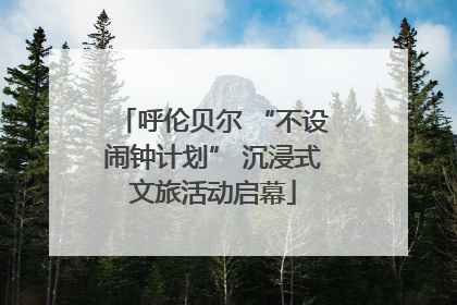 呼伦贝尔 “不设闹钟计划” 沉浸式文旅活动启幕