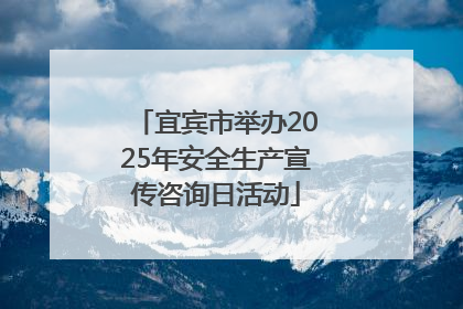 宜宾市举办2025年安全生产宣传咨询日活动