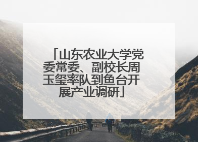 山东农业大学党委常委、副校长周玉玺率队到鱼台开展产业调研