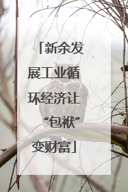 新余发展工业循环经济让“包袱”变财富