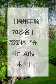 梅州丰顺70多名干部集体“充电”AI技术！
