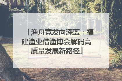 渔舟竞发向深蓝：福建渔业借渔博会解码高质量发展新路径