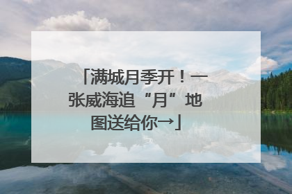 满城月季开！一张威海追“月”地图送给你→