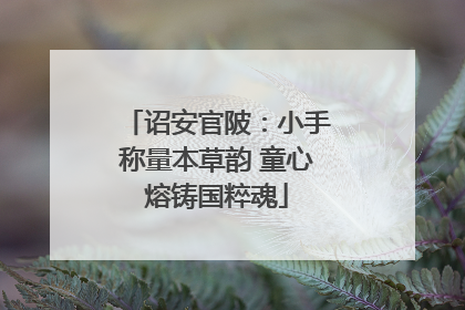 诏安官陂：小手称量本草韵 童心熔铸国粹魂