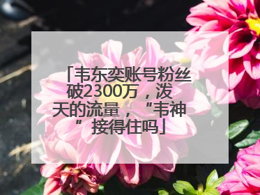 韦东奕账号粉丝破2300万，泼天的流量，“韦神”接得住吗