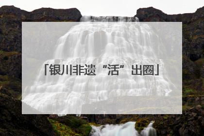 银川非遗“活”出圈
