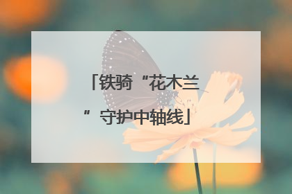 铁骑“花木兰”守护中轴线