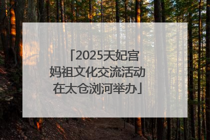 2025天妃宫妈祖文化交流活动在太仓浏河举办