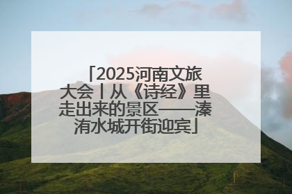 2025河南文旅大会丨从《诗经》里走出来的景区——溱洧水城开街迎宾